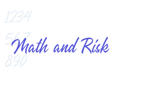 Math and Risk