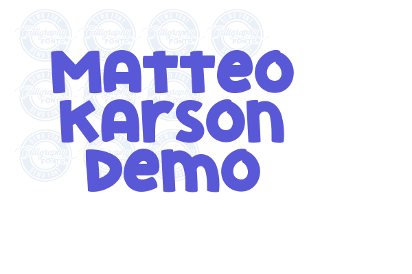 Matteo Karson Demo