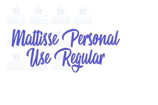 Mattisse Personal Use Regular