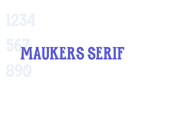 Maukers Serif