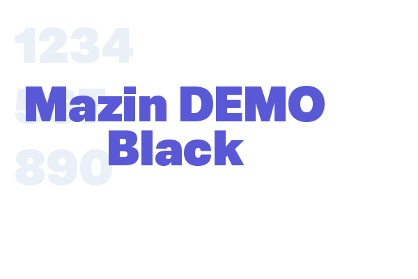 Mazin DEMO Black