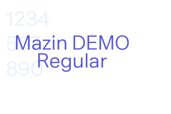 Mazin DEMO Regular