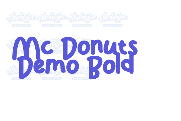 Mc Donuts Demo Bold