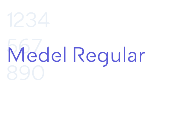 Medel Regular