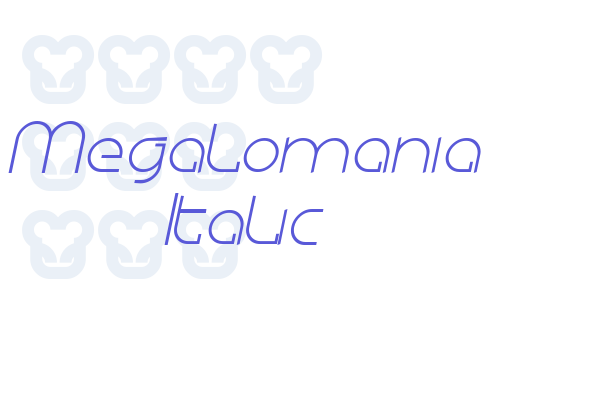 Megalomania Italic