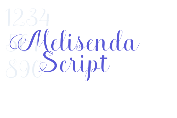 Melisenda Script