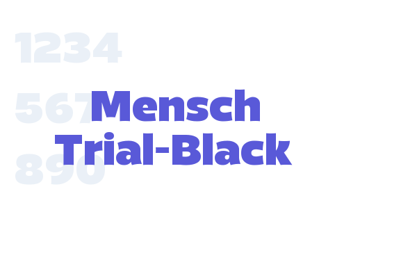 Mensch Trial-Black