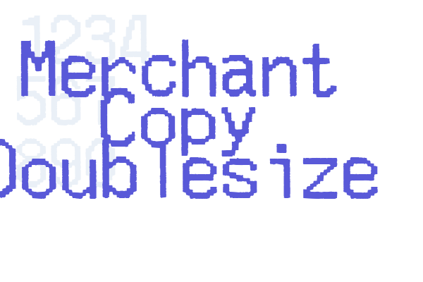 Merchant Copy Doublesize