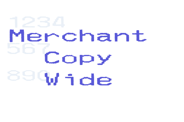 Merchant Copy Wide