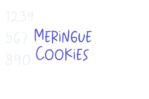 Meringue Cookies