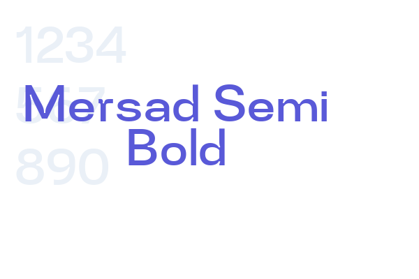 Mersad Semi Bold