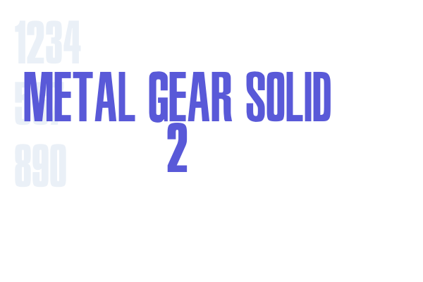 Metal Gear Solid 2