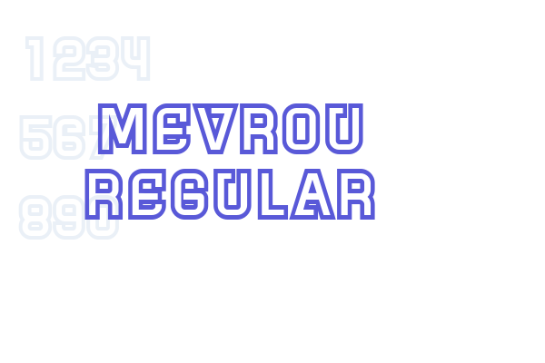 Mevrou Regular