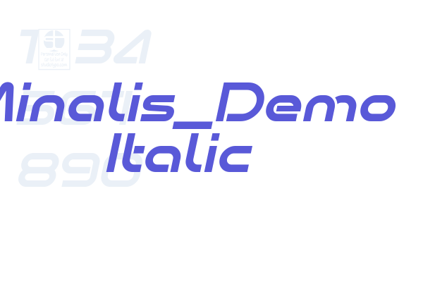 Minalis_Demo Italic