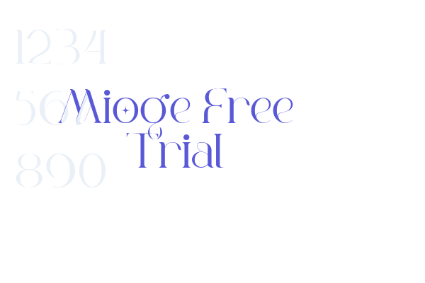 Mioge Free Trial