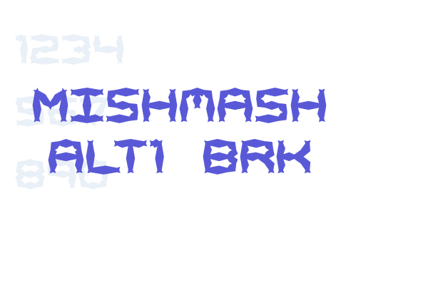 Mishmash ALT1 BRK