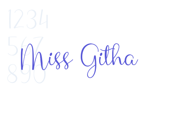 Miss Githa