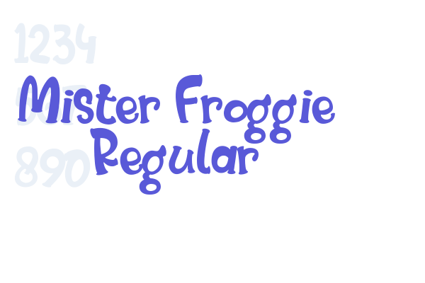 Mister Froggie Regular