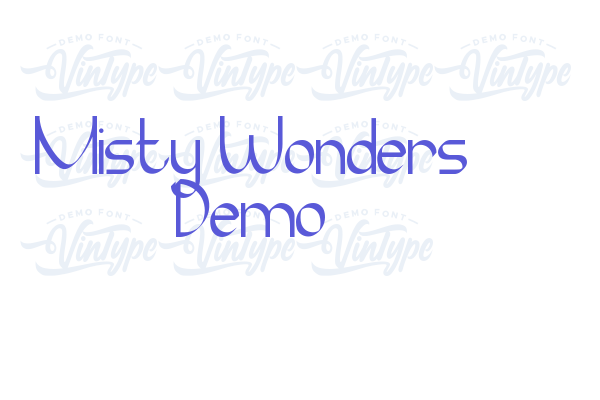 Misty Wonders Demo