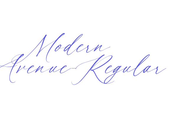 Modern Avenue-Regular