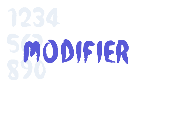 Modifier