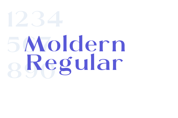 Moldern Regular