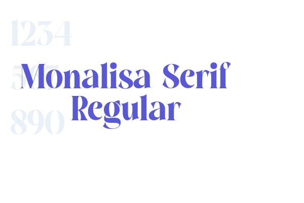 Monalisa Serif Regular