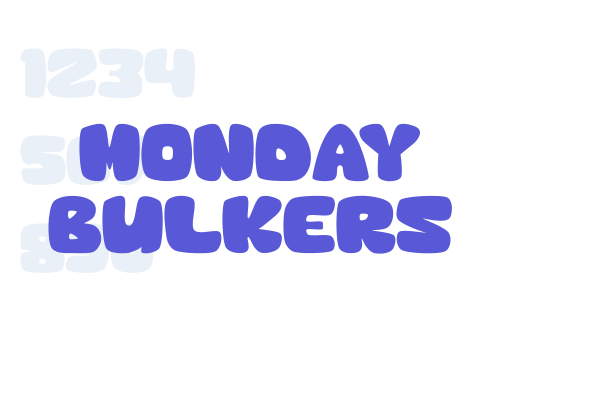 Monday Bulkers