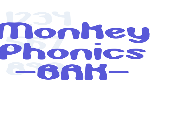 Monkey Phonics -BRK-