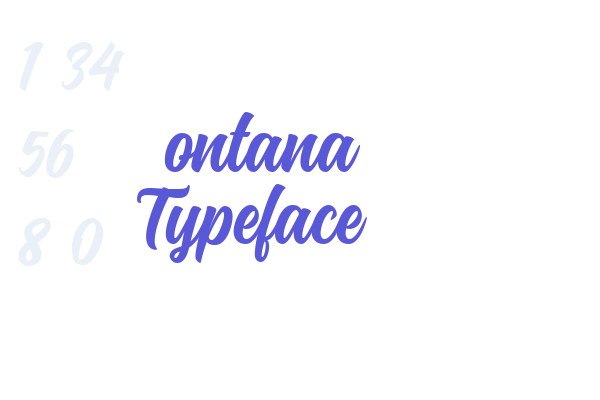 Montana Typeface