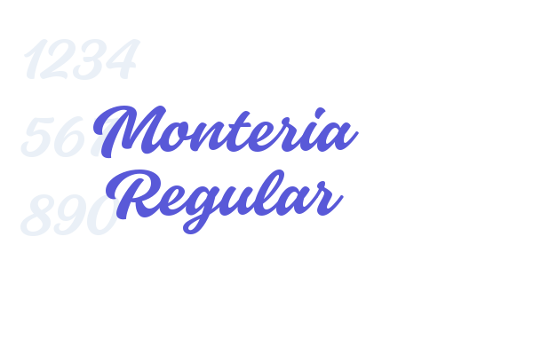 Monteria Regular