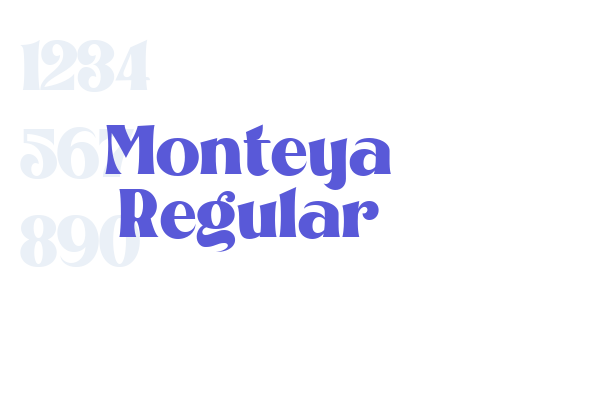 Monteya Regular