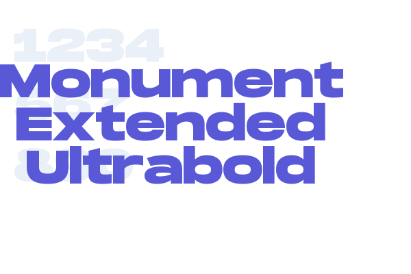 Monument Extended Ultrabold