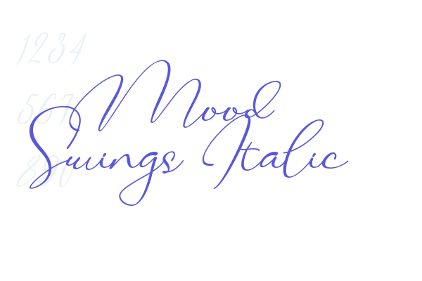 Mood Swings Italic