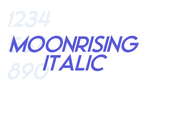 Moonrising Italic