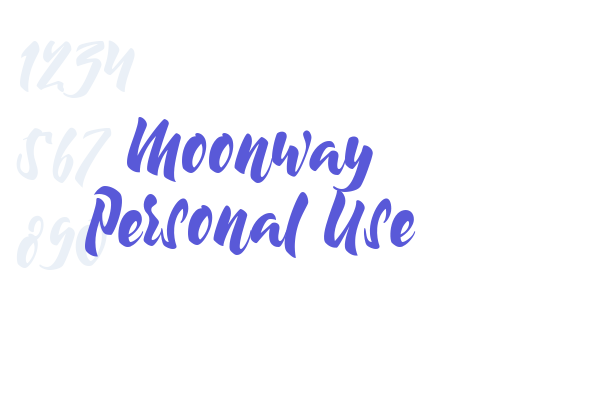 Moonway Personal Use