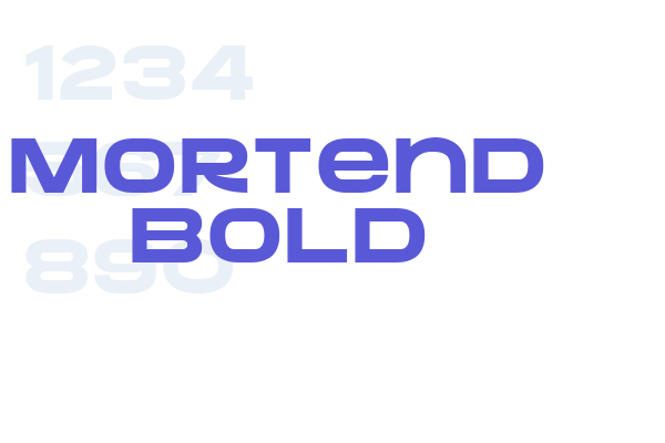 Mortend Bold