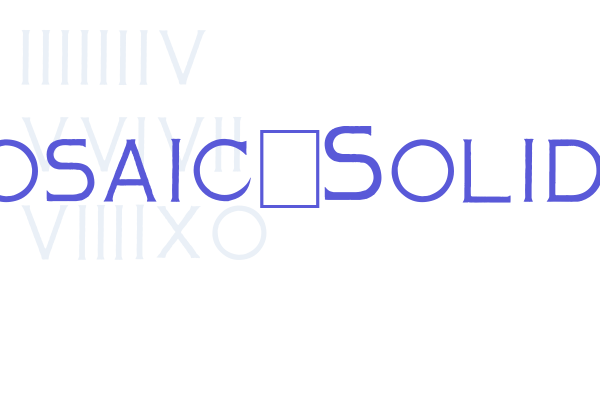 Mosaic_Solid