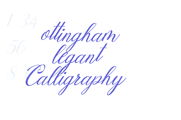 Mottingham Elegant Calligraphy