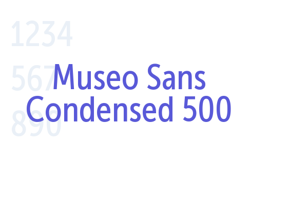 Museo Sans Condensed 500