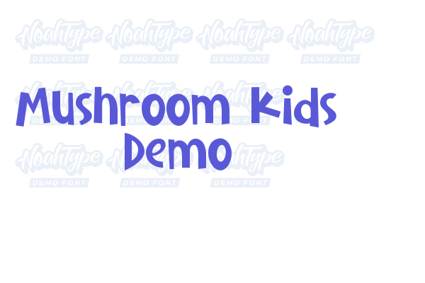 Mushroom Kids Demo