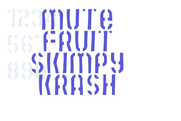 Mute Fruit Skimpy Krash