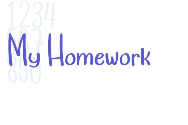 My Homework