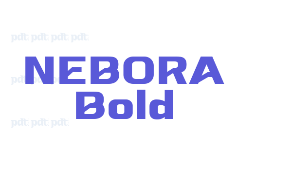 NEBORA Bold