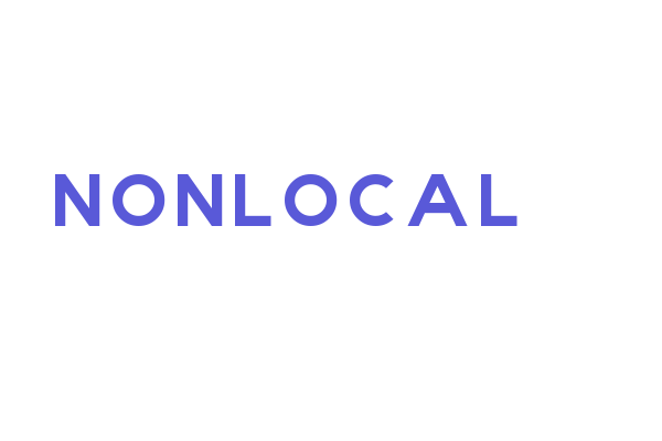 NONLOCAL