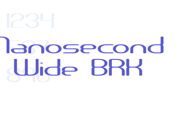 Nanosecond Wide BRK