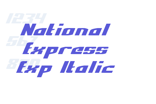 National Express Exp Italic