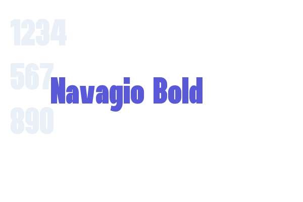 Navagio Bold Fonts