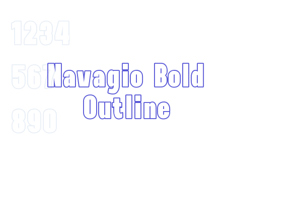 Navagio Bold Outline