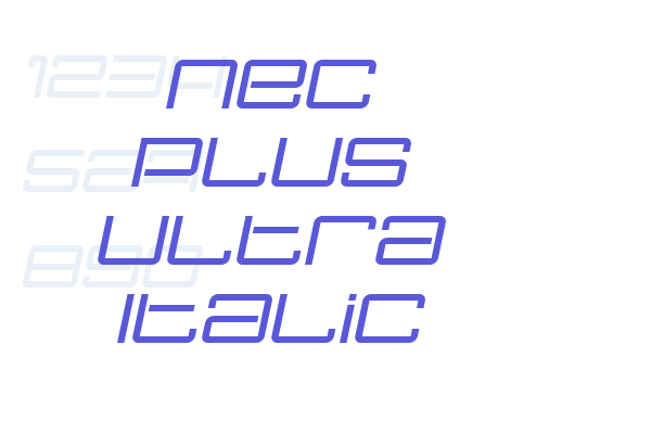 Nec plus ultra Italic